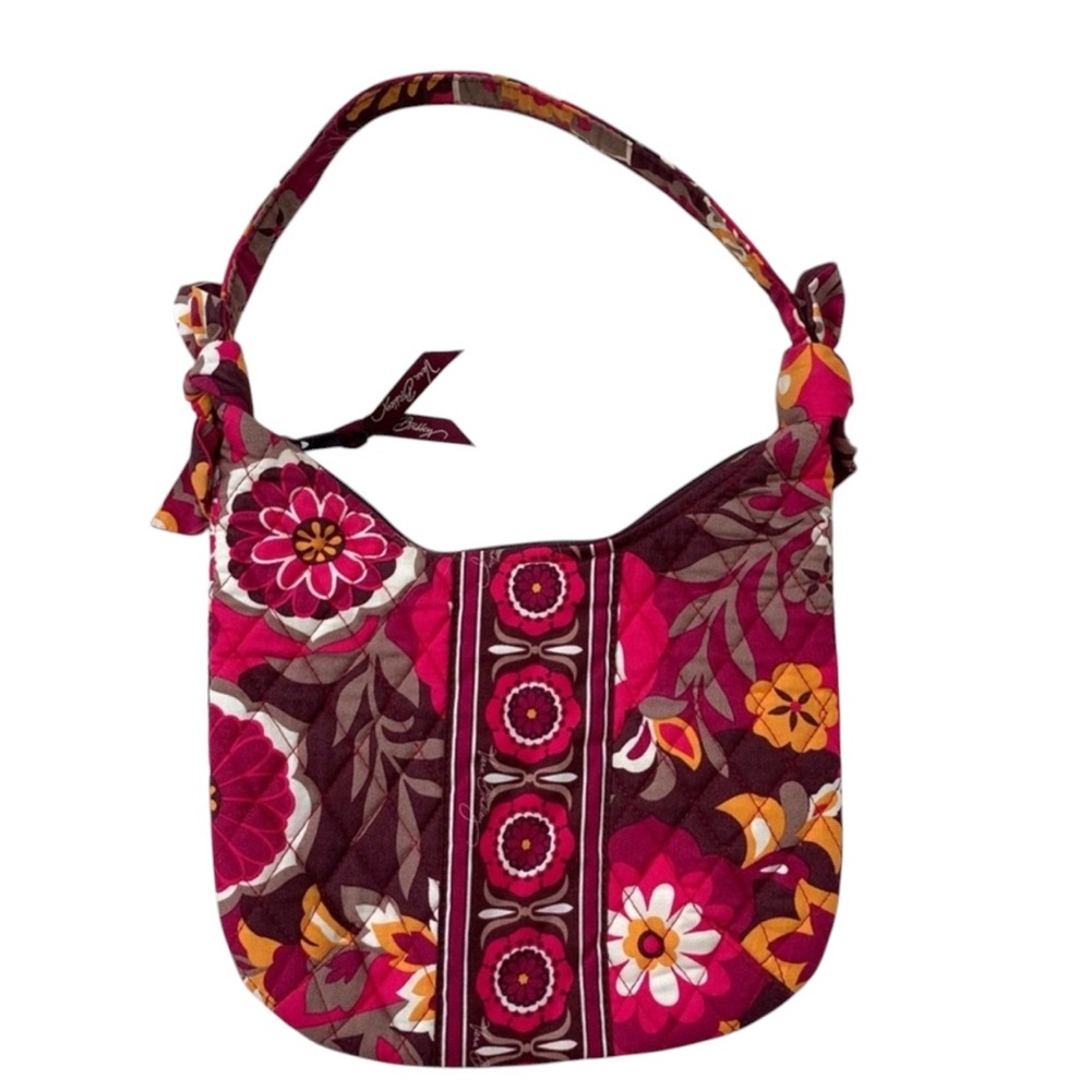 Vera Bradley Carnaby Olivia Floral Patterned Shoulder Bag Purse